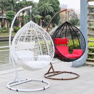 Home Chairs; Rattan Balcony Hammock Outdoor Swing