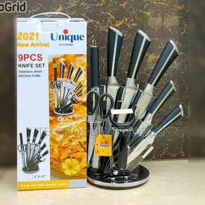 Unique Kitchen Knife Set With Durable Blades 