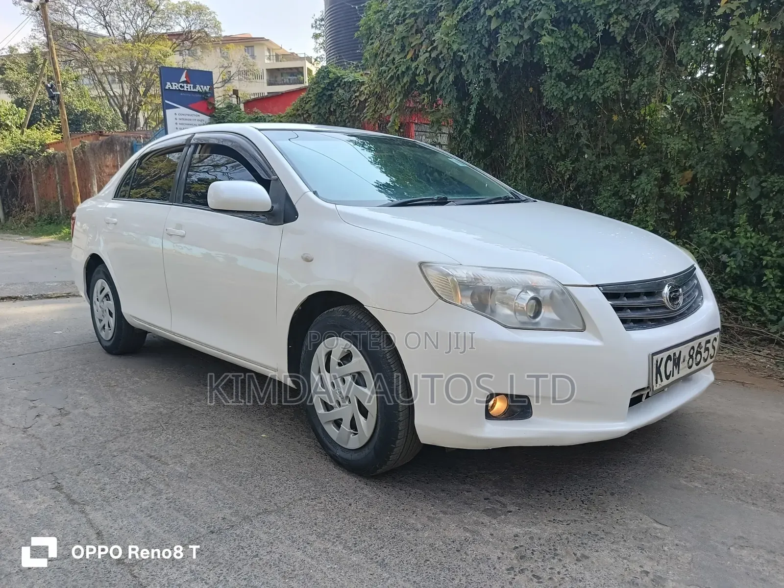 Toyota Axio 2010 White