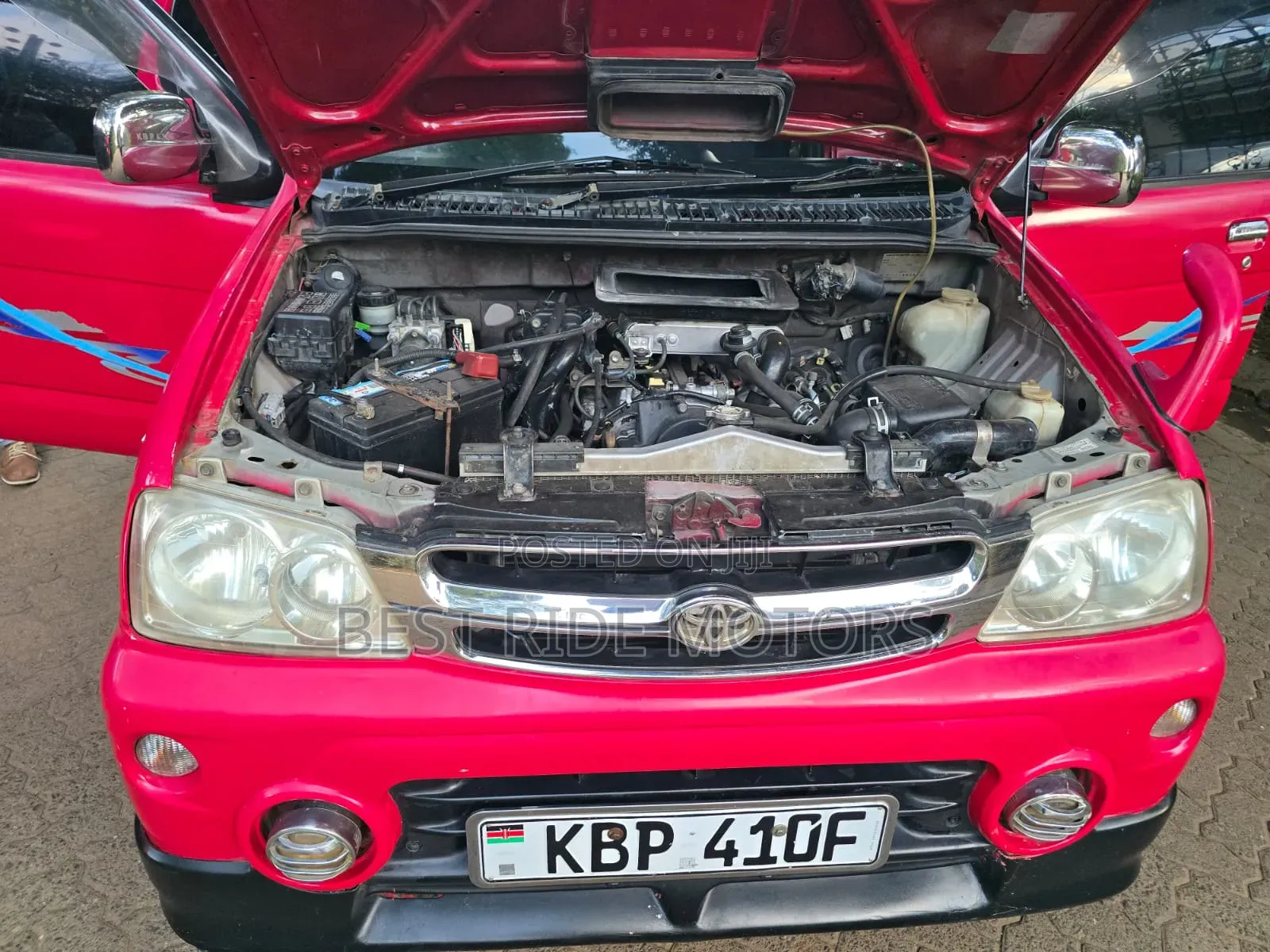 Daihatsu Terios Automatic 2004 Red