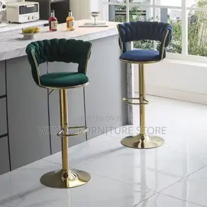 Barstool; Height Adjustable Ergonomic Comfortable Barstool