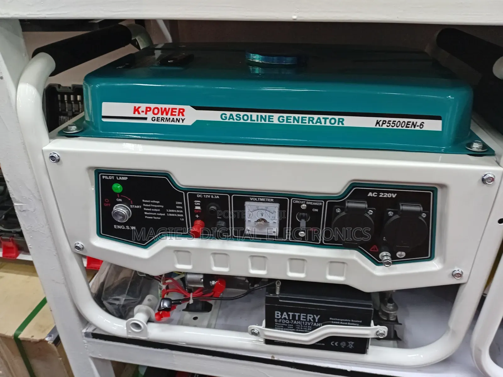 Most Suitable 4.0kva K Power Petrol Generator