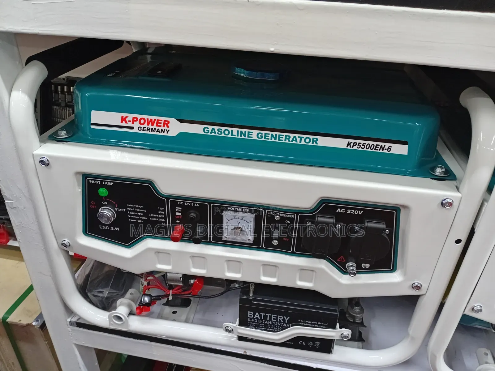 Most Suitable 4.0kva K Power Petrol Generator