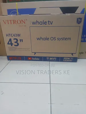 Vitron HTC43W Smart Whale OS System Frameless Vitron 43 Inches TV