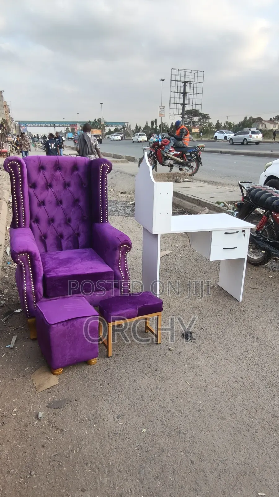 Manicure Table and Pedicure Set