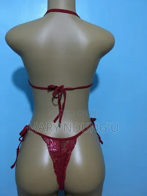 Red Lingerie Set