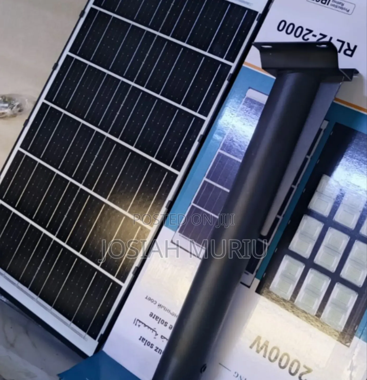Solar 2000w With Motion Sensor