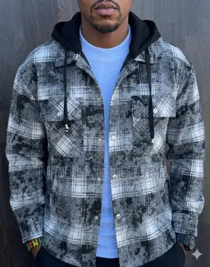 Flannel Shirts Shackets With Hood