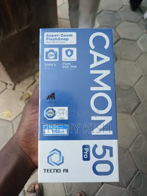 New Tecno Camon 50 Pro 256 GB Gray