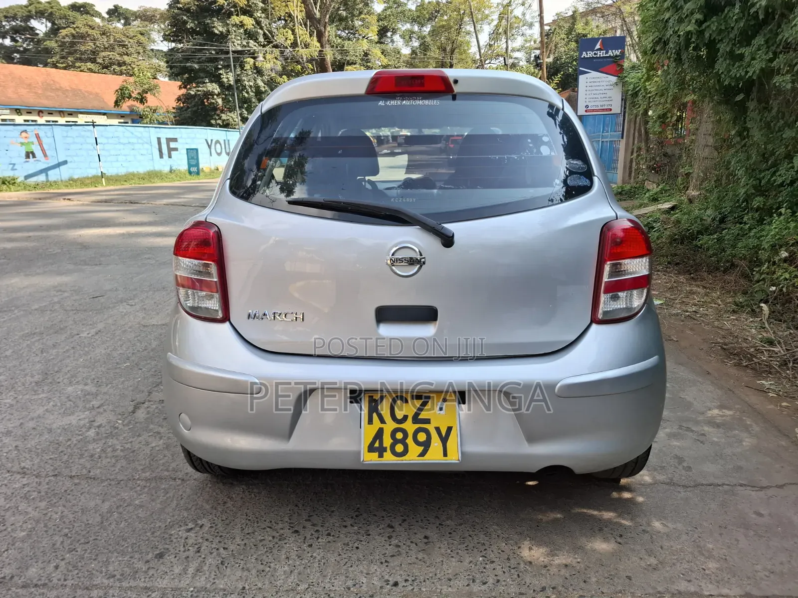 Nissan March 2013 Silver