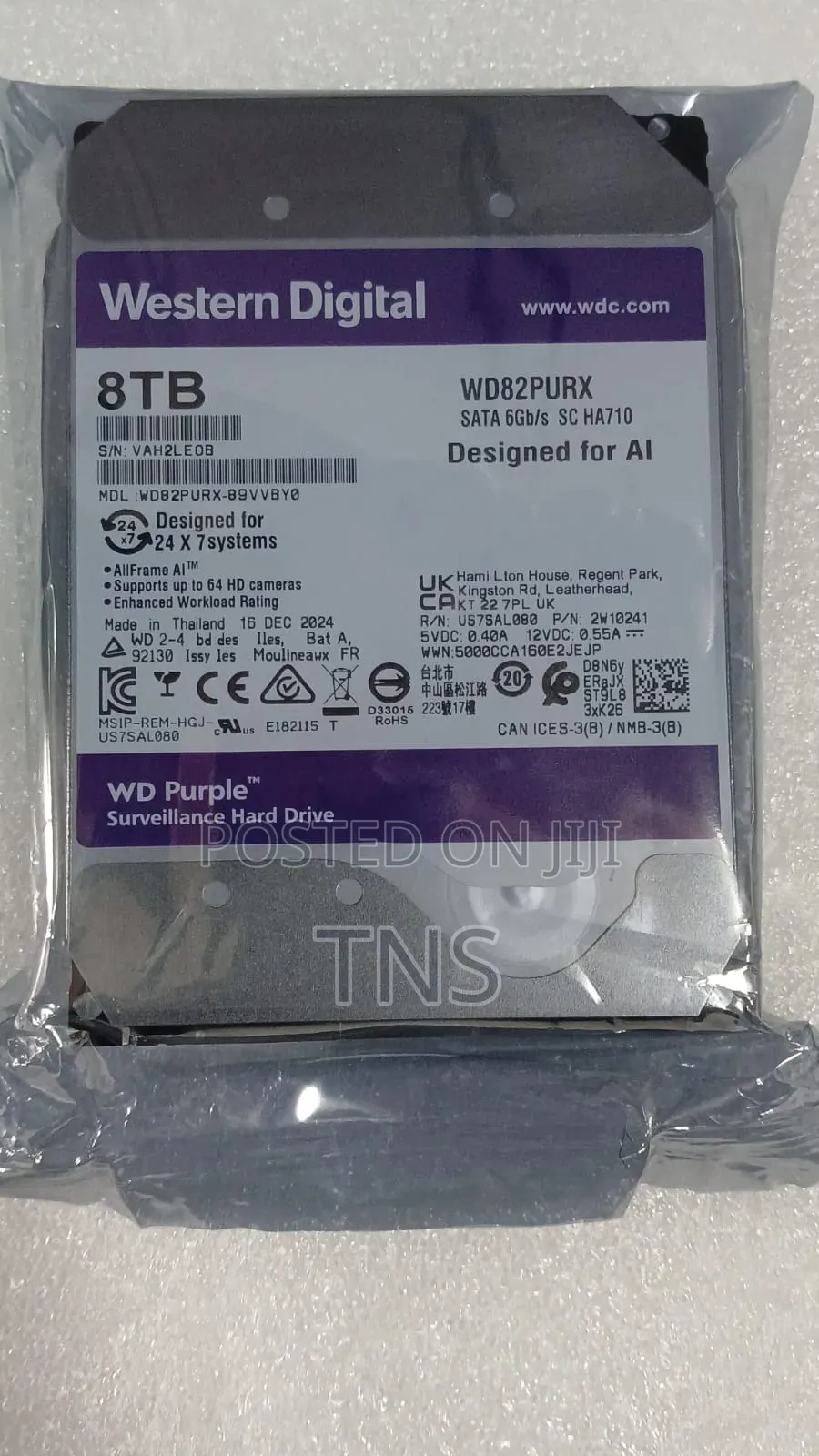 8TB Hard Disk