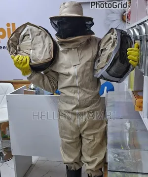 Full-Body Sting-Proof Cotton Bee Suit
