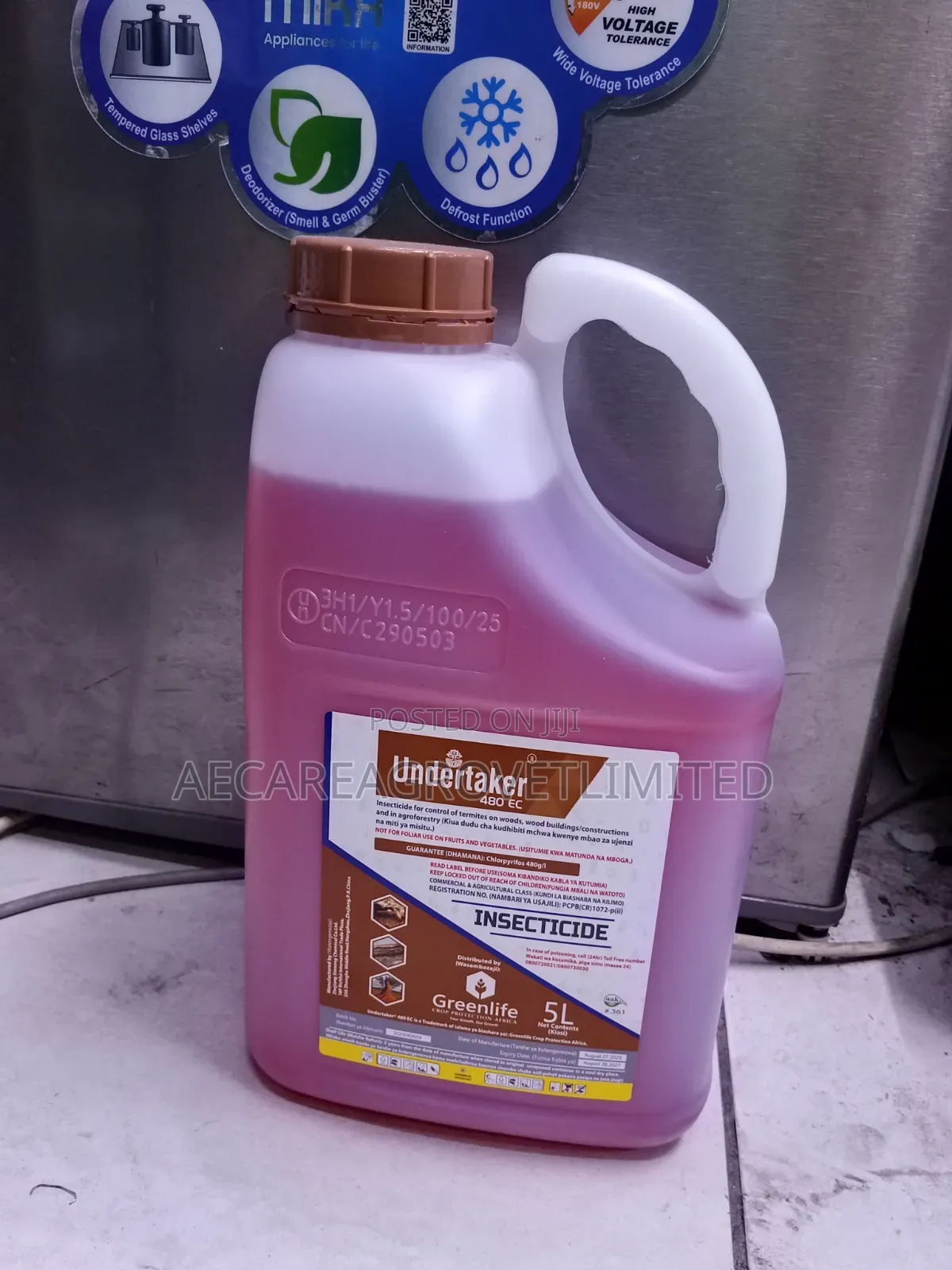 Undertaker Termiticide 480ec 5litres