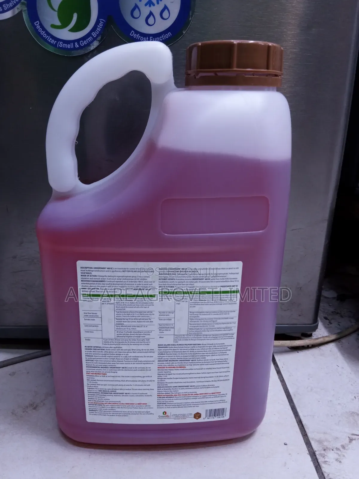 Undertaker Termiticide 480ec 5litres