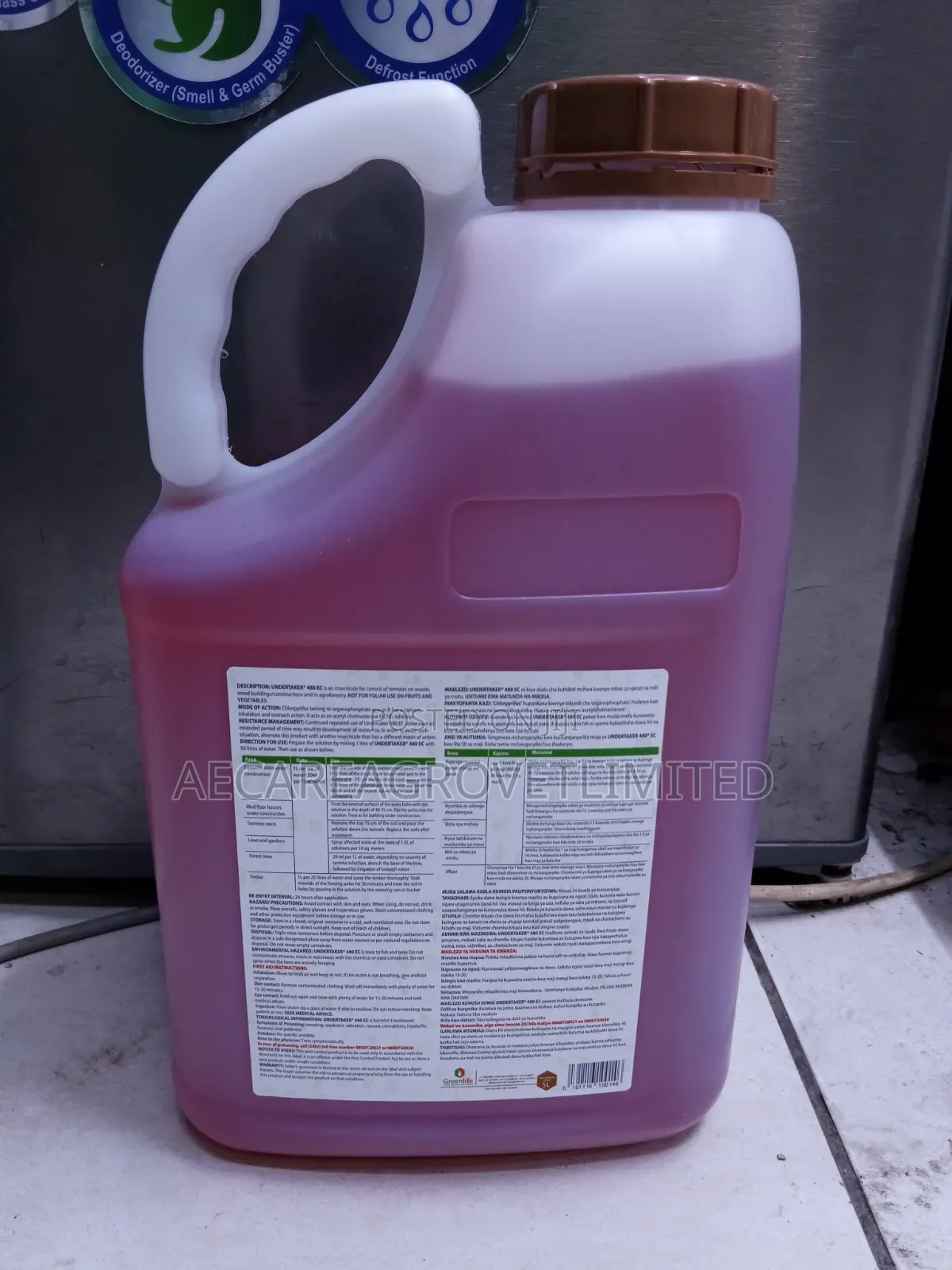 Undertaker Termiticide 480ec 5litres