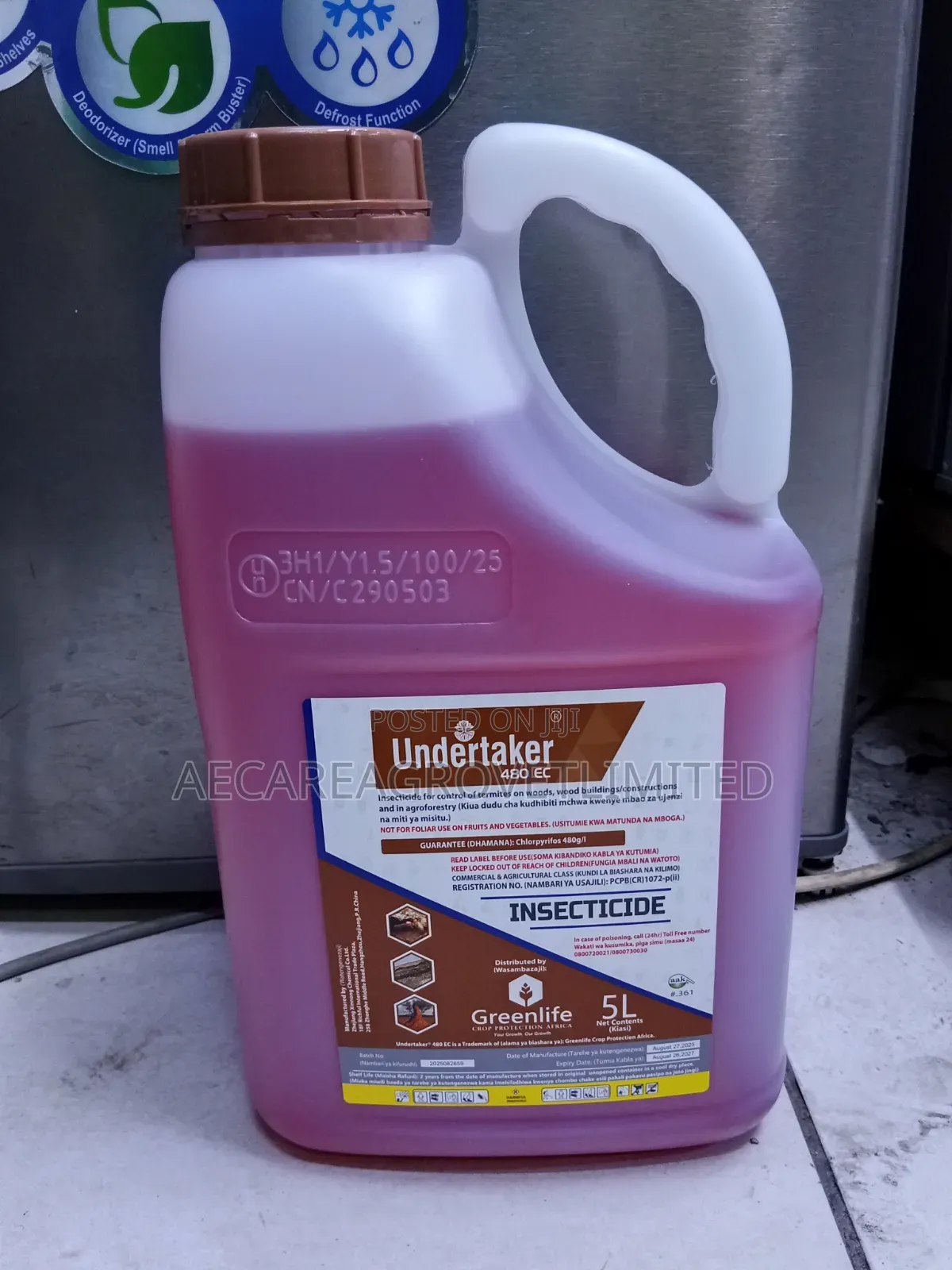 Undertaker Termiticide 480ec 5litres