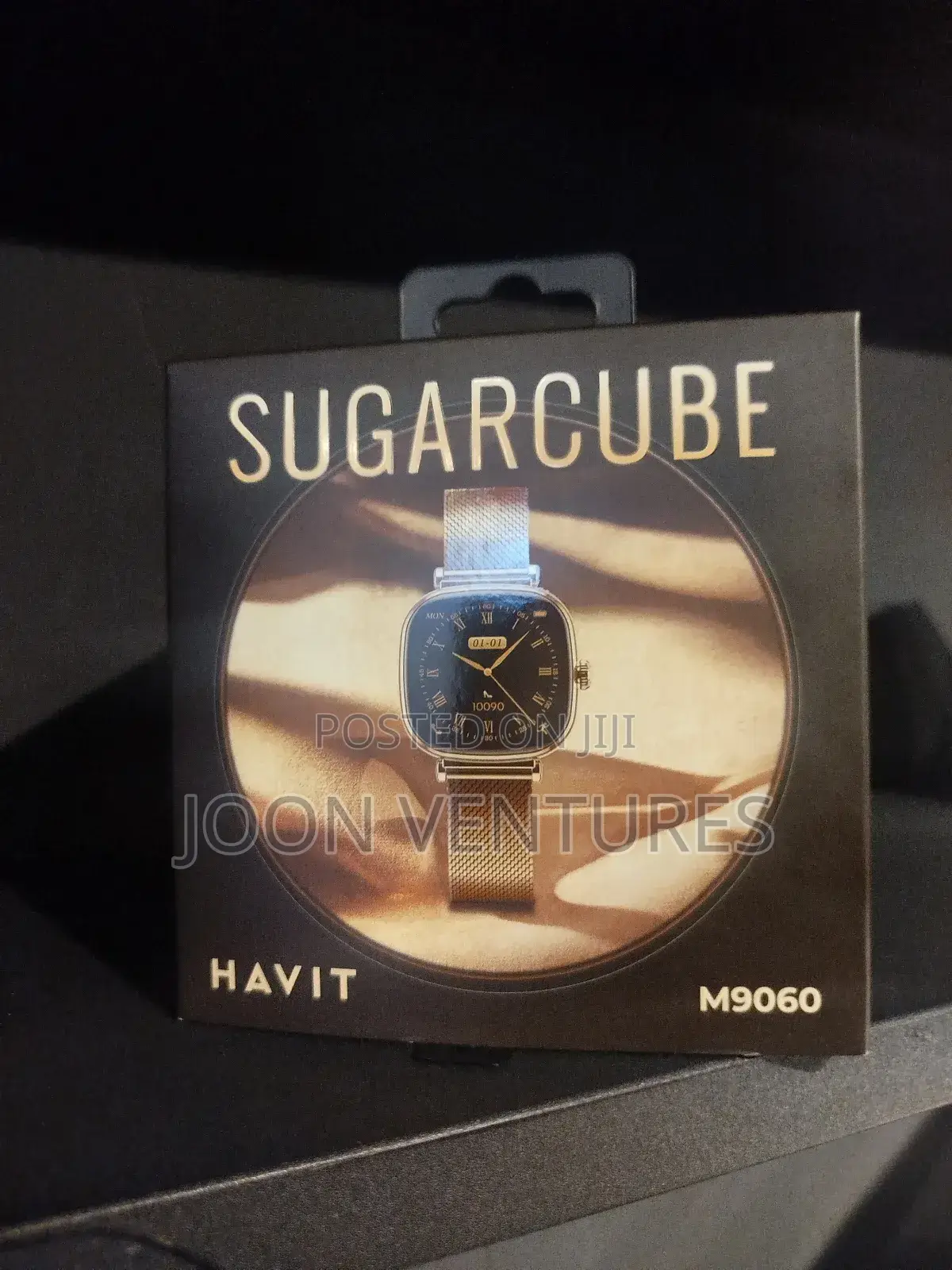 Sugarcube M9060 Smart Watch With Metallic Strap