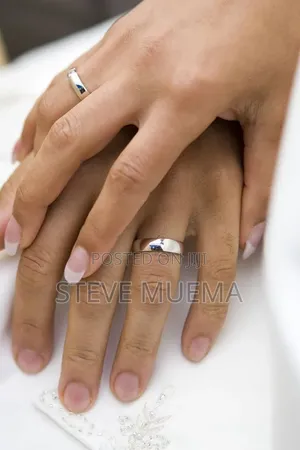 Pure Silver 925 Wedding Ring.