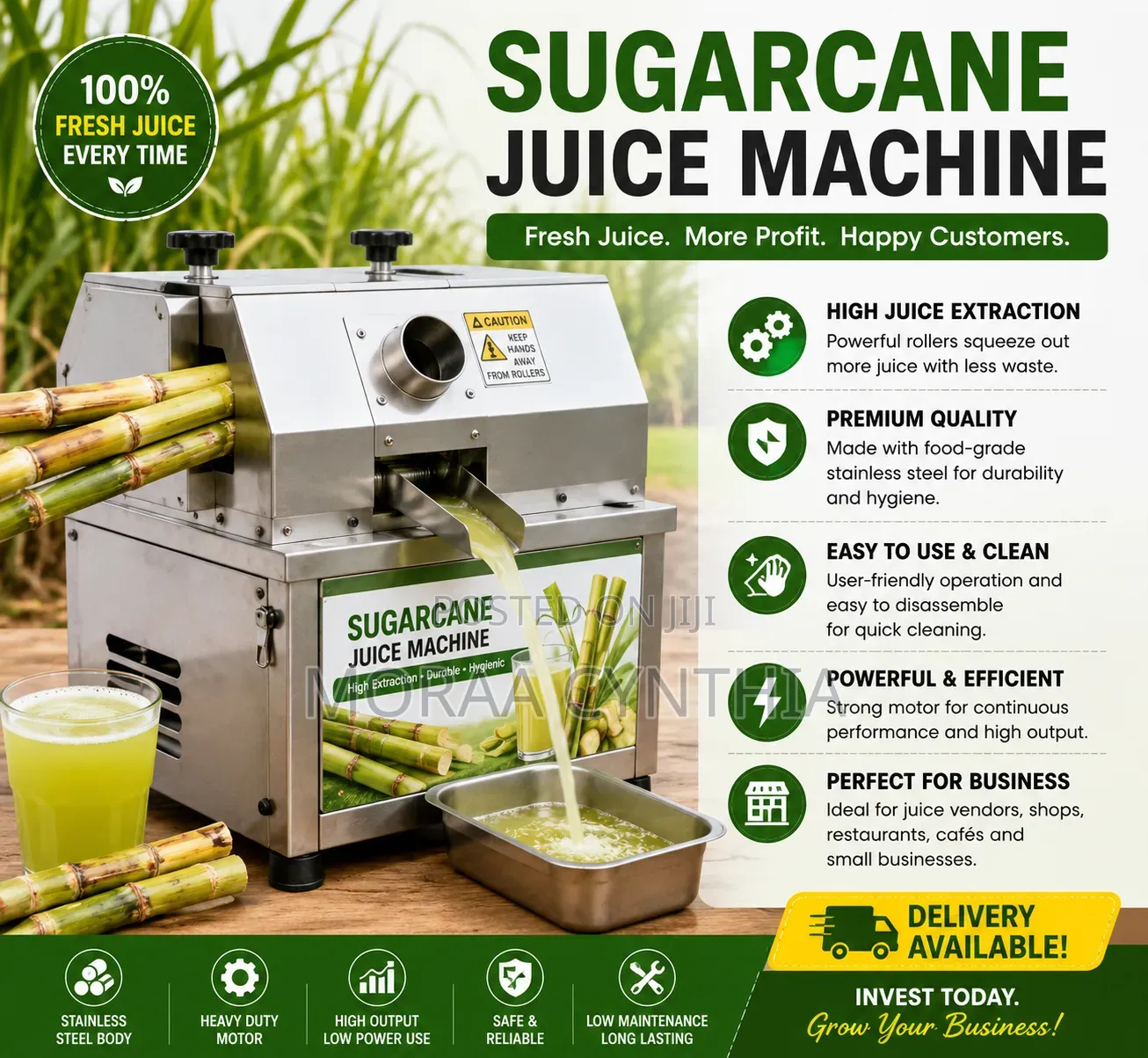 Sugarcane Machine