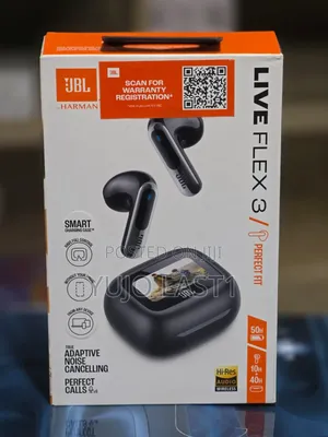 JBL Live Flex 3 True Wireless Noise-Cancelling Earbuds