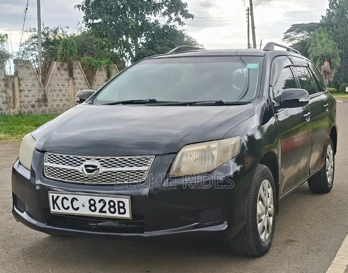 Toyota Corolla Fielder 2007 Black