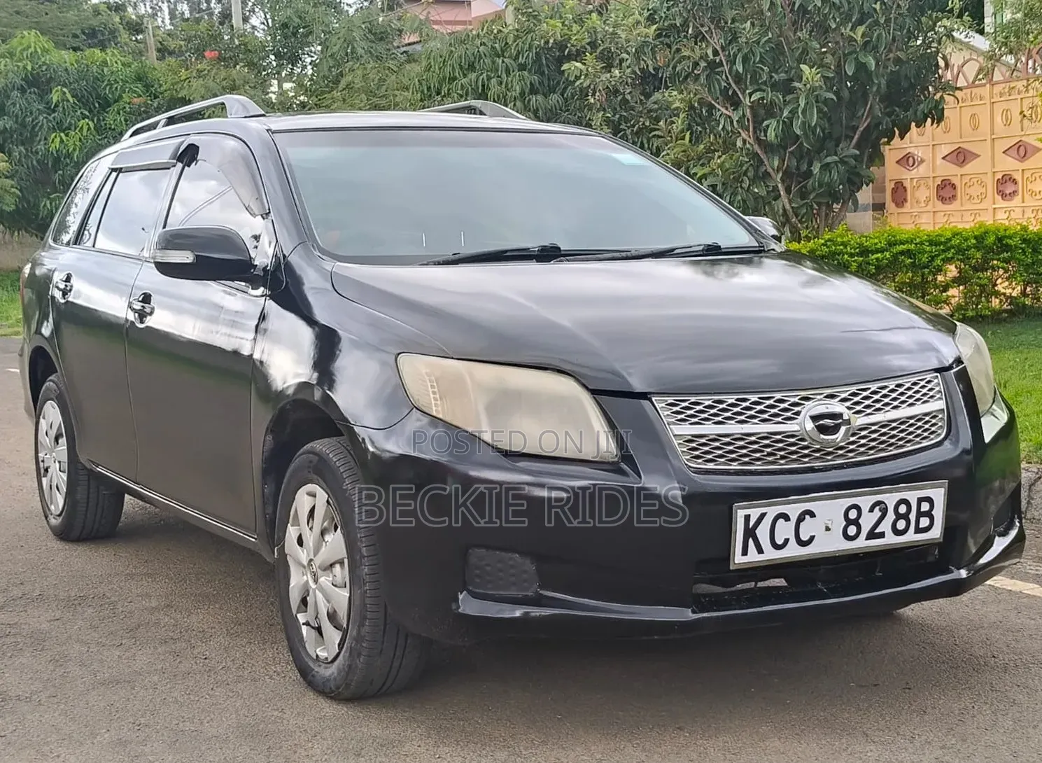 Toyota Corolla Fielder 2007 Black