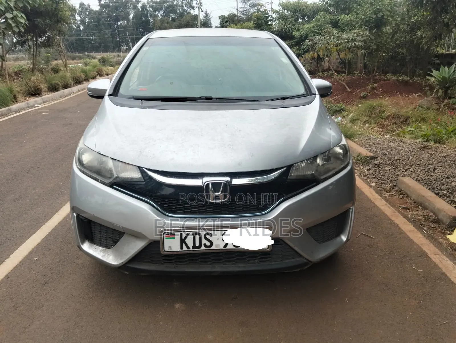 Honda Fit 2017 Silver