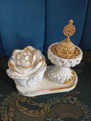 Concrete Oud Burner Set