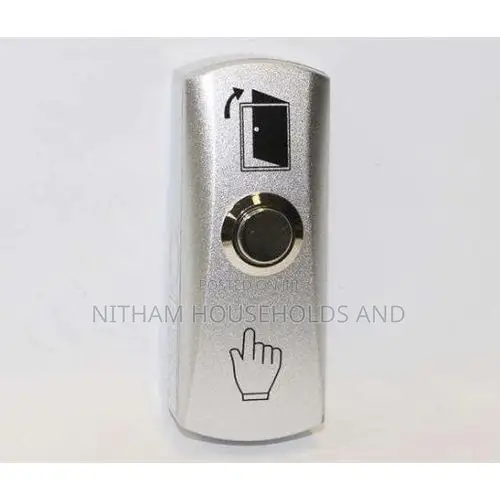 Stainless Steel Exit Button