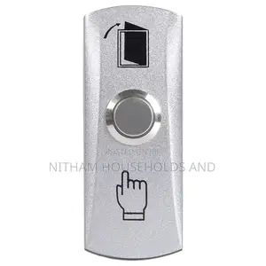 Stainless Steel Exit Button