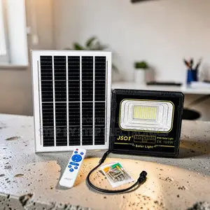High Power 100W Solar LED Floodlight With Automatic Night Sensor