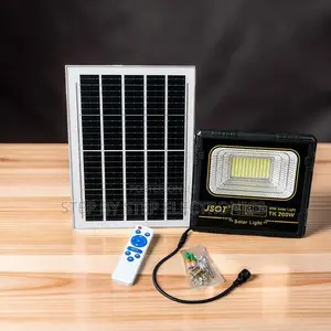 Powerful 200W Outdoor Solar Floodlight With Wide Beam Coverage