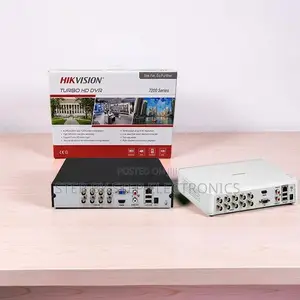 Warehouse-Ready Hikvision 4 Channel, 8 Channel Upto 1080P DVR Machine
