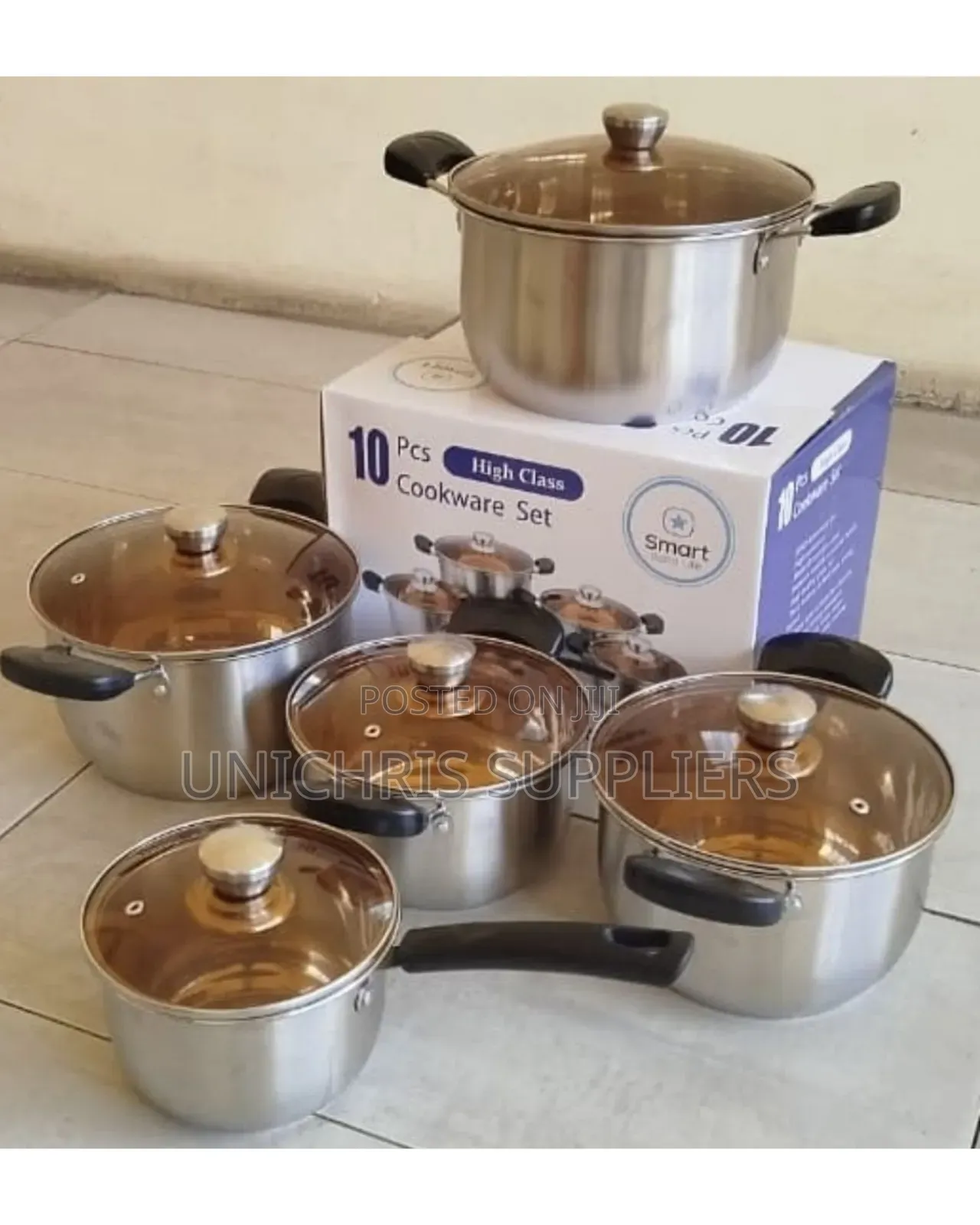 Smart Raha Life 10pc Cookware Set