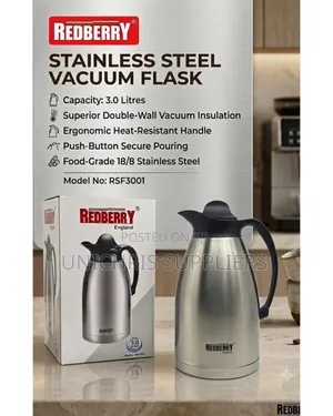 Redberry Unbreakable Flask 3ltrs