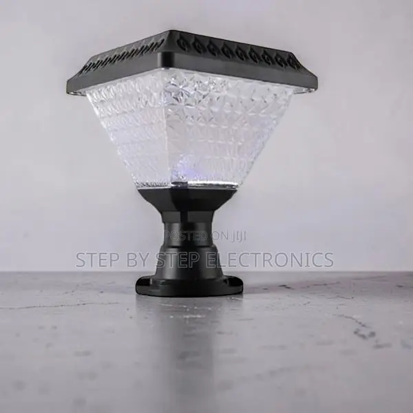 Ensured Outdoor Led Garden Light Main Gate Post Solar Light Lamp