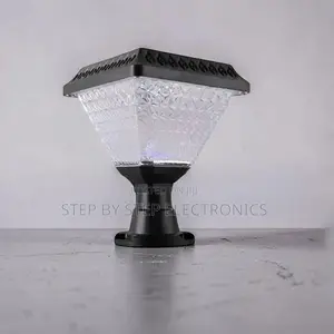 Dusk to Dawn Outdoor Led Garden Light Main Gate Post Solar Light Lamp