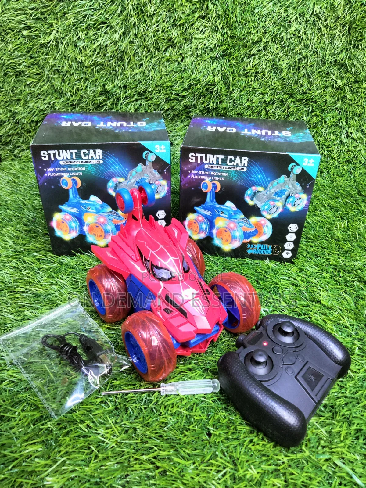 Spiderman Stunt Car