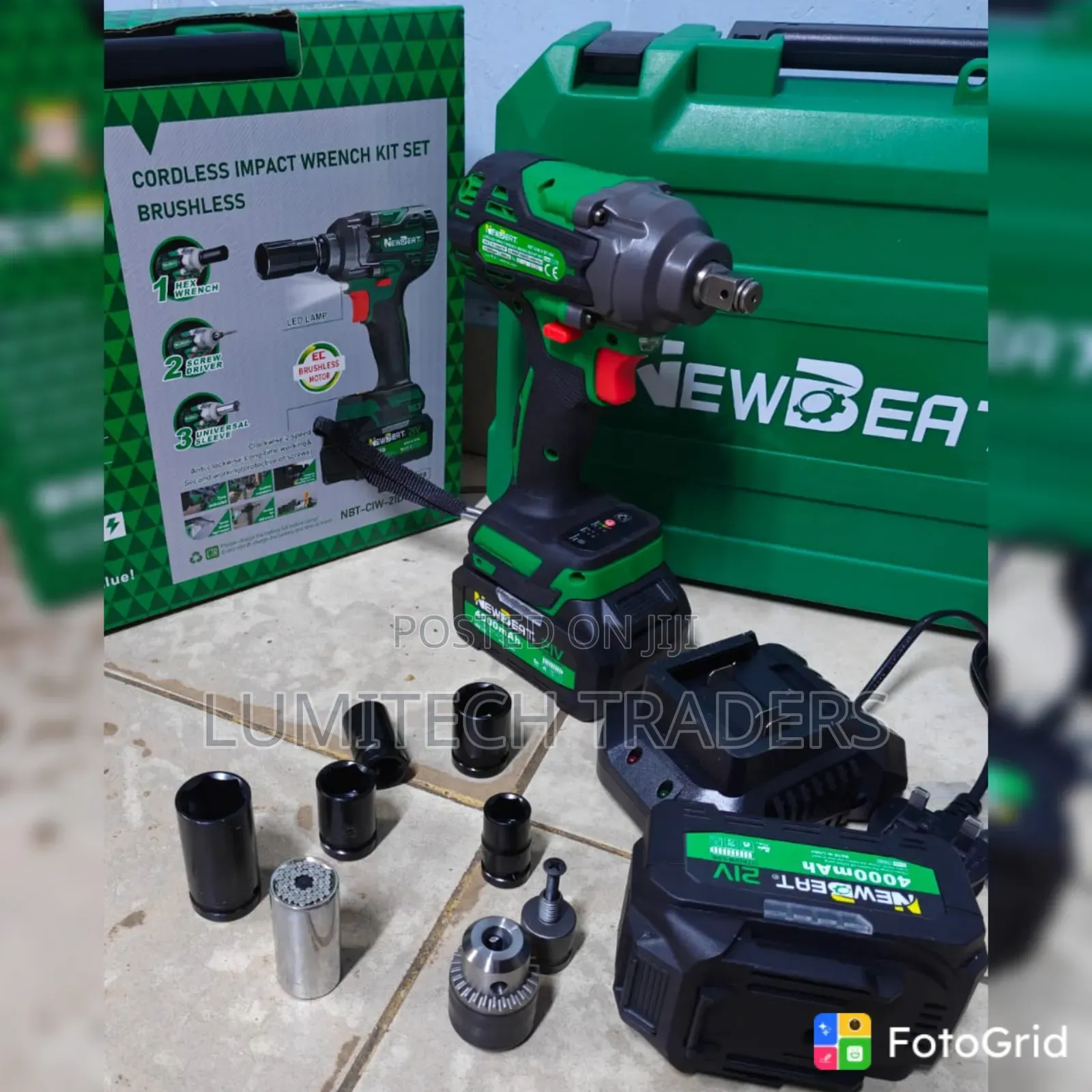 Newbeat Cordless Impact Wrench