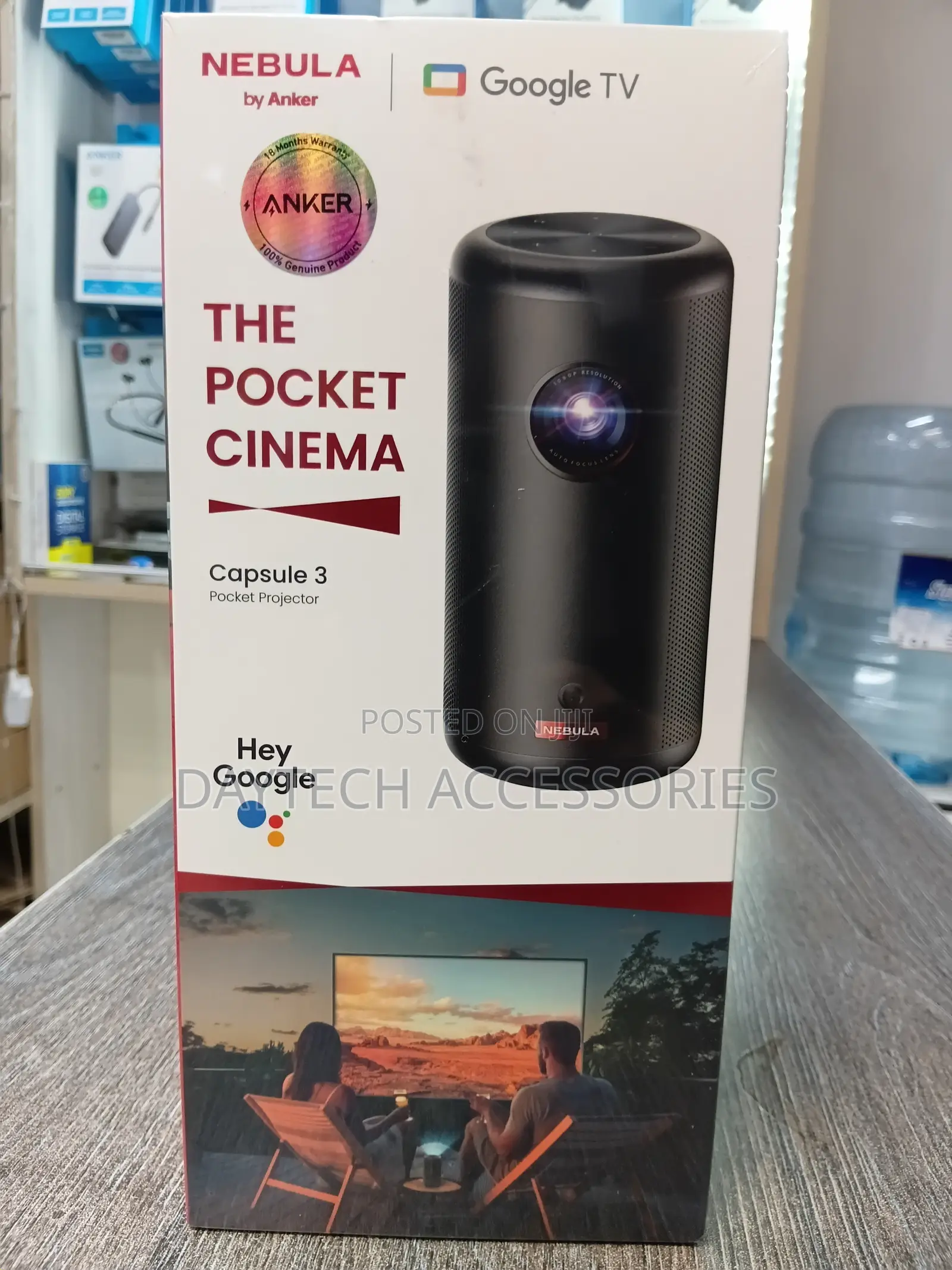 Anker Capsule 3 1080p Full HD Android TV Pocket Projector