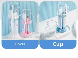 Adjustable Toothbrush Holder With Gargle Cup