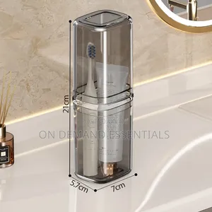Portable Travel Toothbrush/Toothpaste Holder