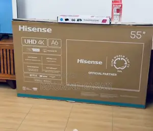 Hisense 55” Uhd 55a6q