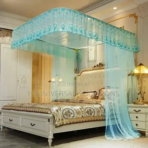 Two Stand Mosquito Net With Sliding Rails