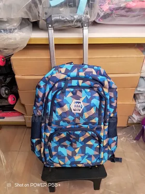 Splicing Color Students School Bags Spinal Protection Large