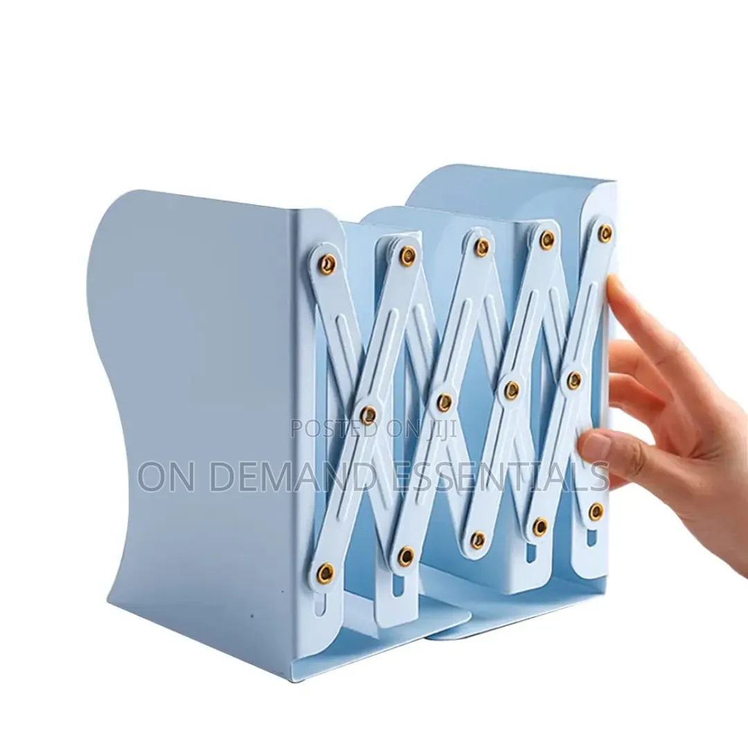 Expandable Metallic Bookshelf
