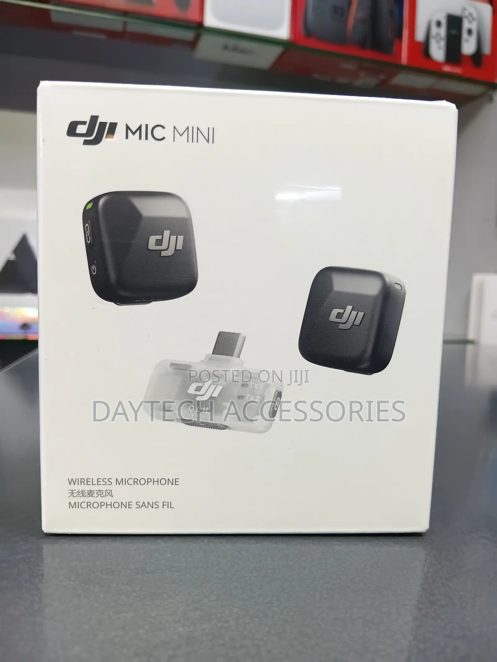This Is a DJI Mic Mini USB-C Wireless Microphone System