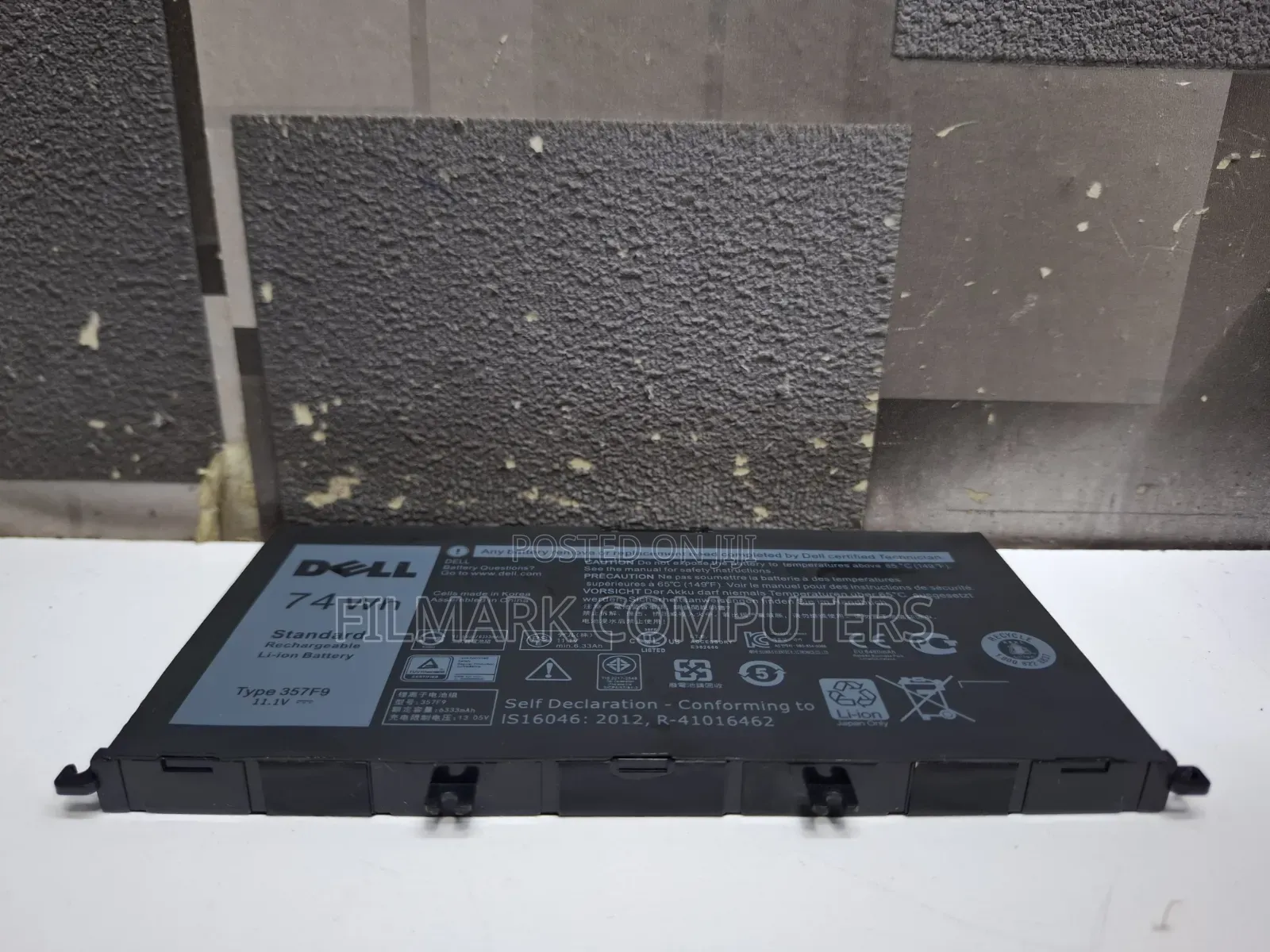 Dell 357F9 Original Laptop Battery