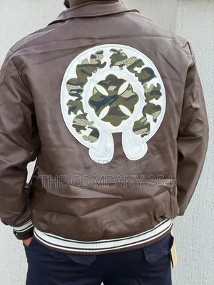 Quality Casual Leather Designer Chrome Heart Unisex Jackets Available