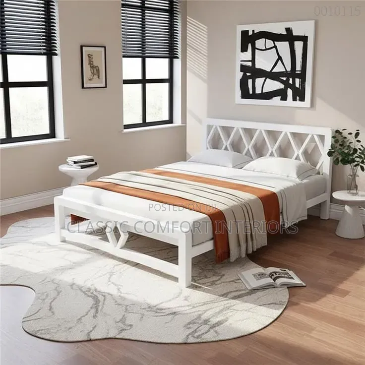 Polished Metall Bed Frame 5*6